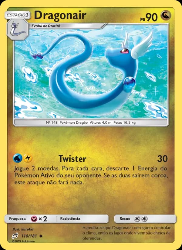 Dragonair, carta 118 de União de Aliados