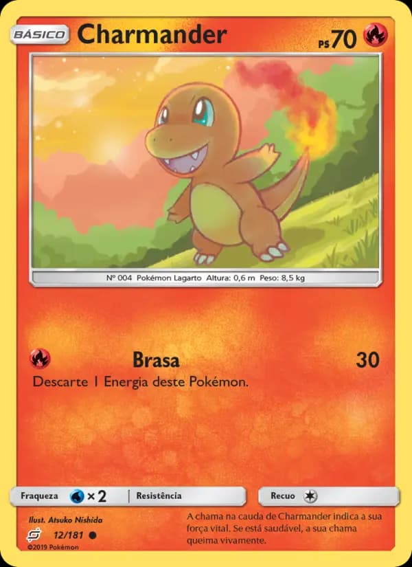Charmander, carta 12 de União de Aliados