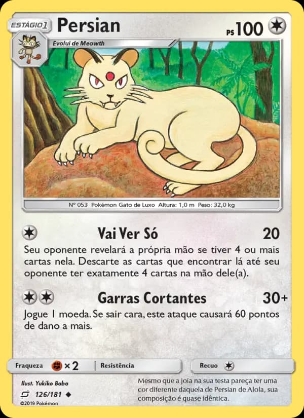 Persian, carta 126 de União de Aliados