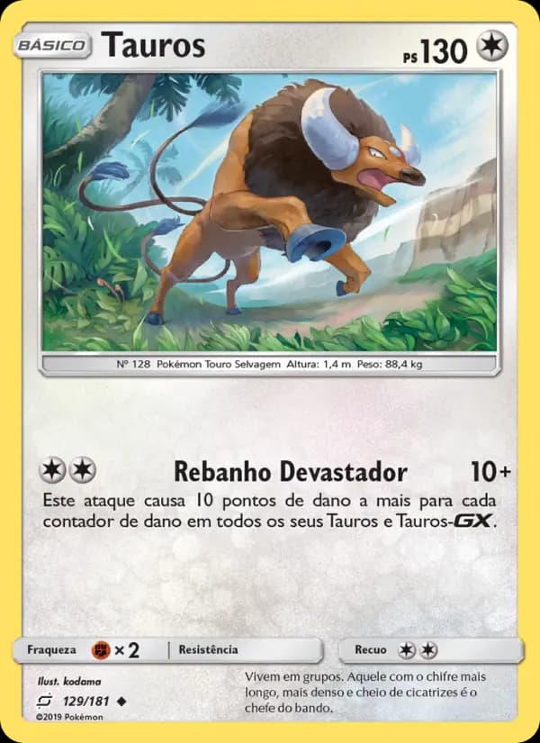 Tauros, carta 129 de União de Aliados