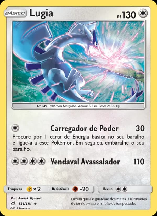 Lugia, carta 131 de União de Aliados