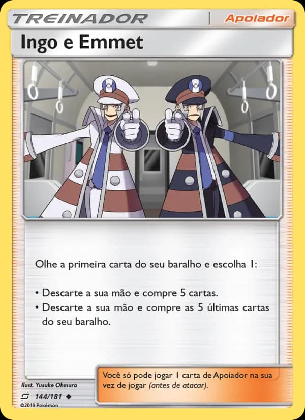 Ingo e Emmet, carta 144 de União de Aliados