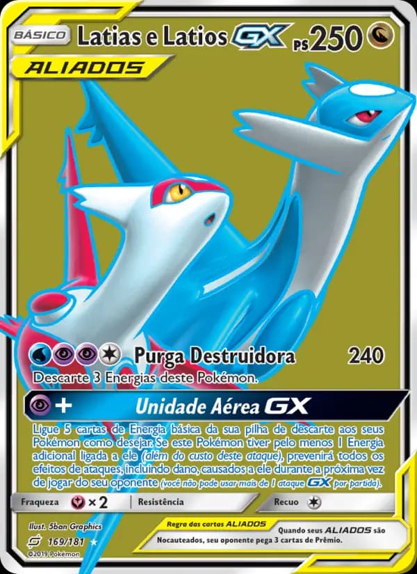 Latias e Latios GX, carta 169 de União de Aliados