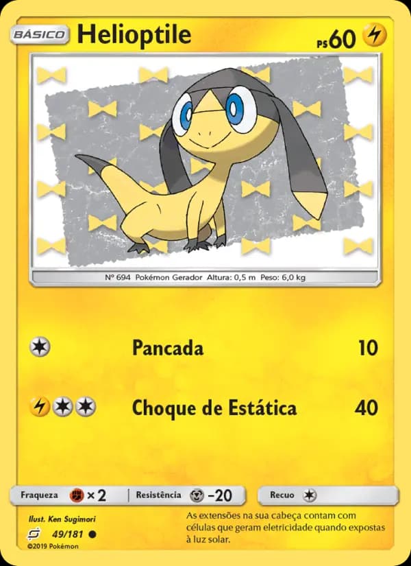 Helioptile, carta 49 de União de Aliados