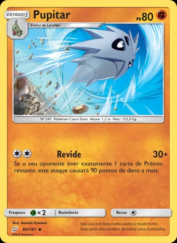 Pupitar, carta 80 de União de Aliados