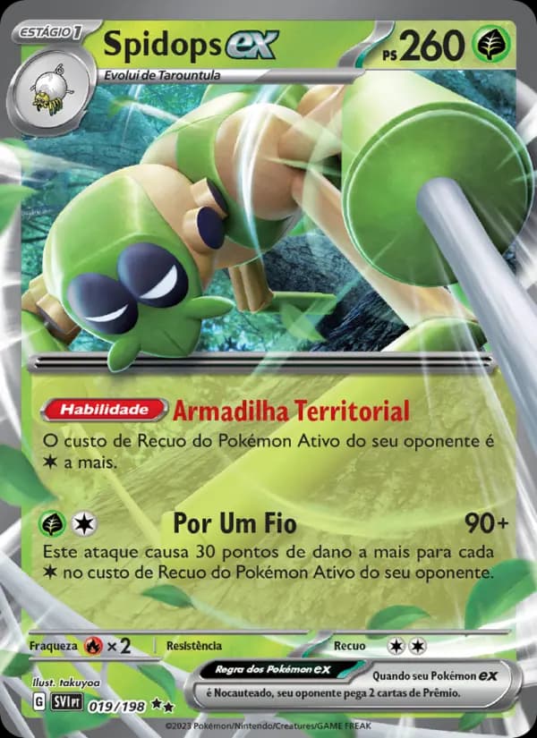 Spidops ex, carta 019 de Escarlate e Violeta