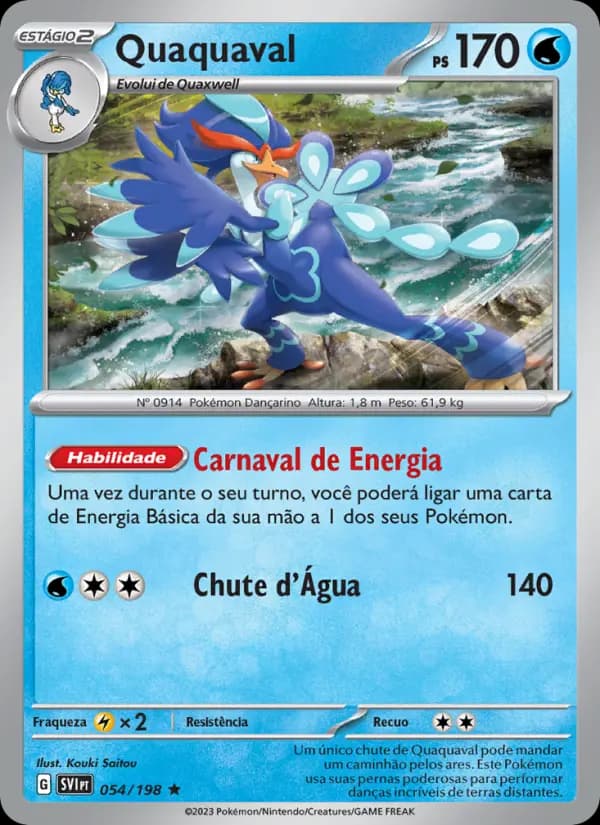Quaquaval, carta 054 de Escarlate e Violeta