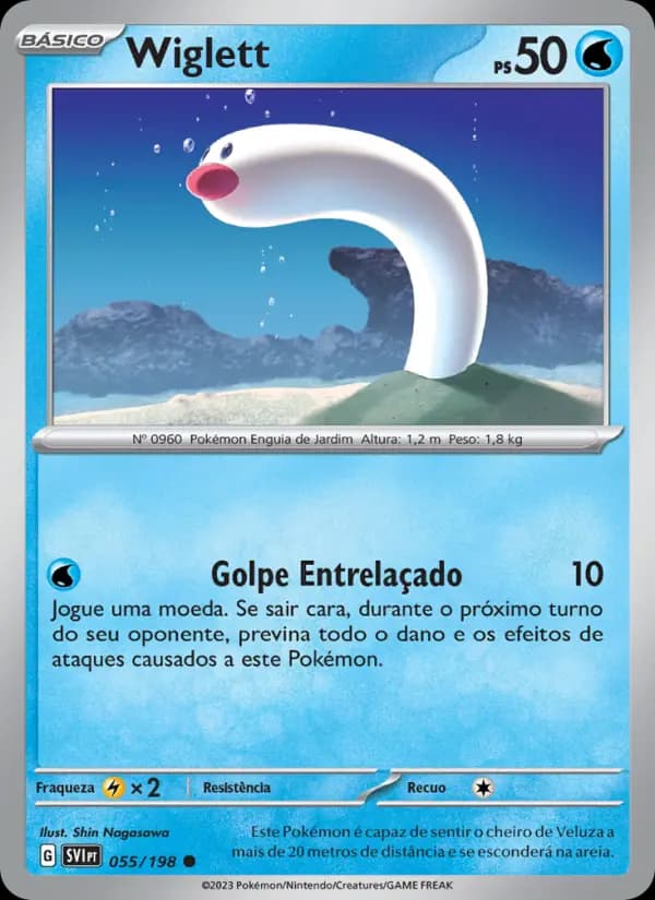 Wiglett, carta 055 de Escarlate e Violeta