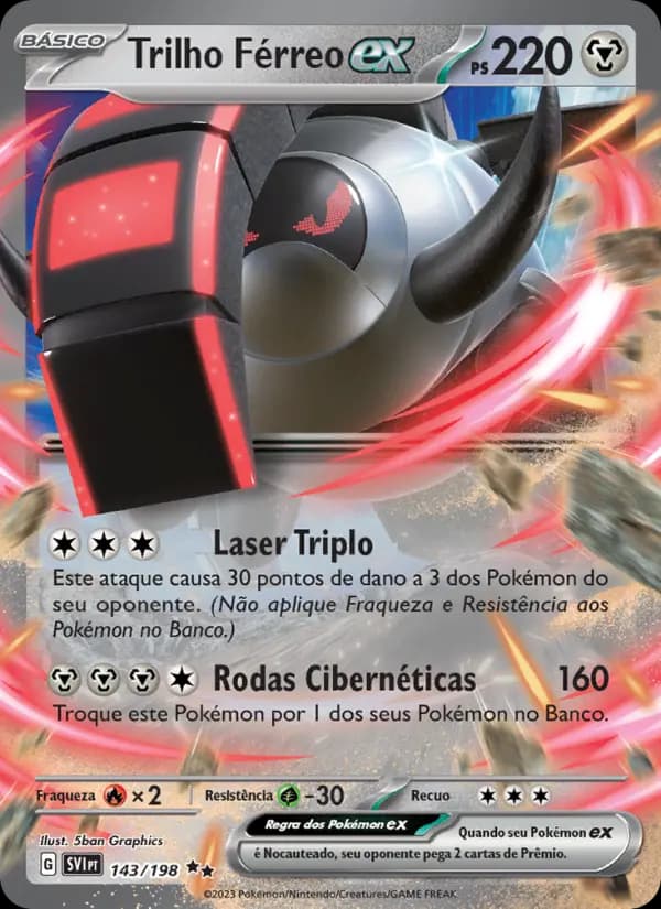 Trilho Férreo ex, carta 143 de Escarlate e Violeta