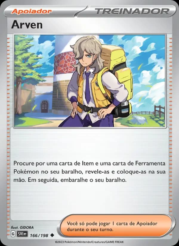 Arven, carta 166 de Escarlate e Violeta