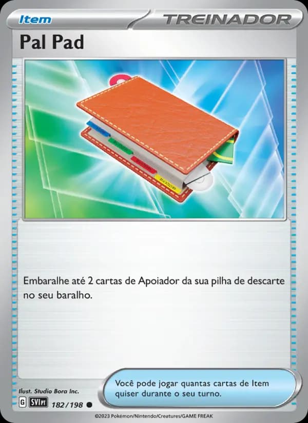 Pal Pad, carta 182 de Escarlate e Violeta