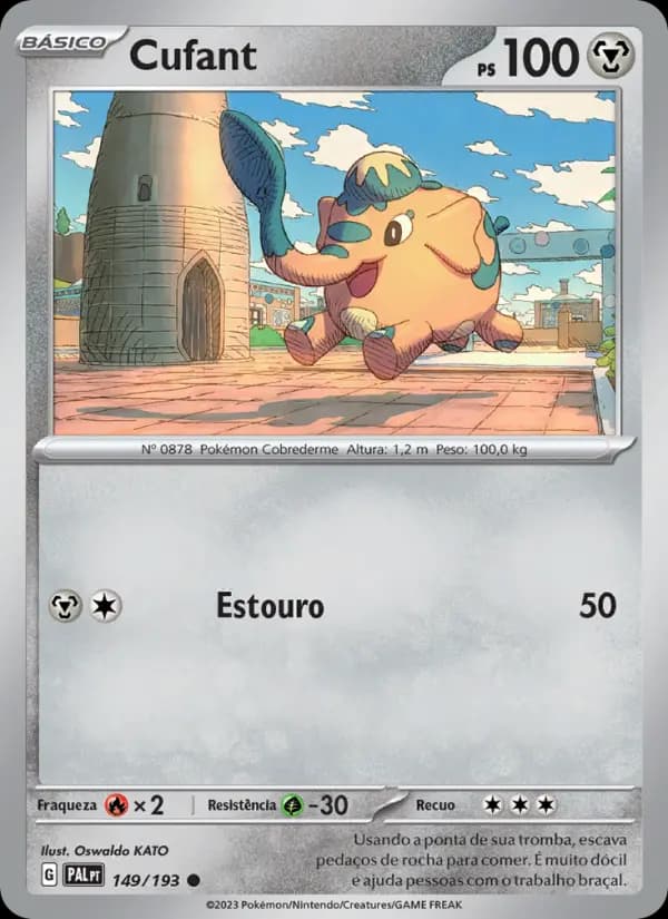 Cufant, carta 149 de Evoluções em Paldea