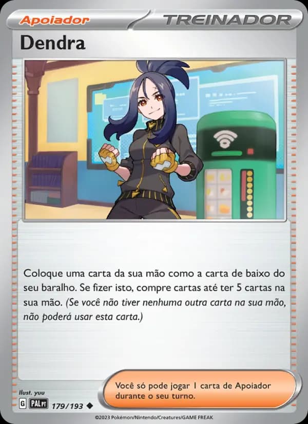Dendra, carta 179 de Evoluções em Paldea