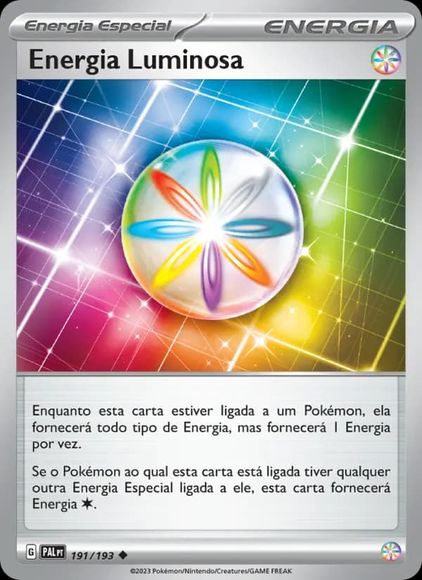 Energia Luminosa, carta 191 de Evoluções em Paldea