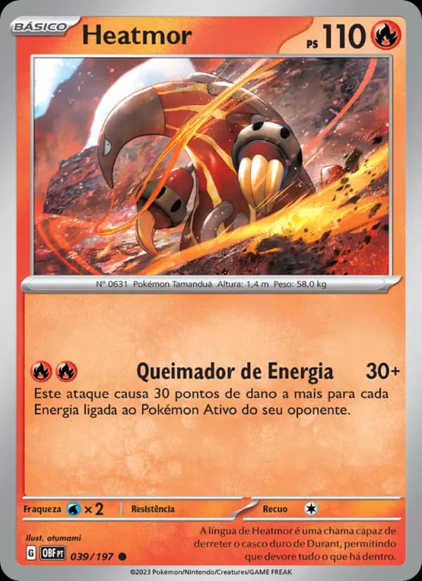 Heatmor, carta 039 de Obsidiana em Chamas