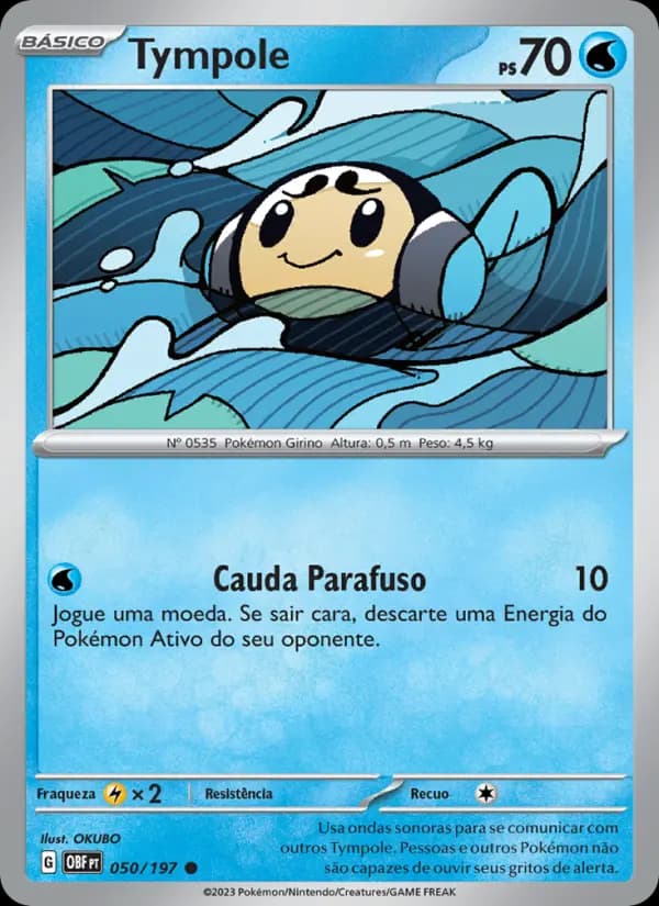 Tympole, carta 050 de Obsidiana em Chamas