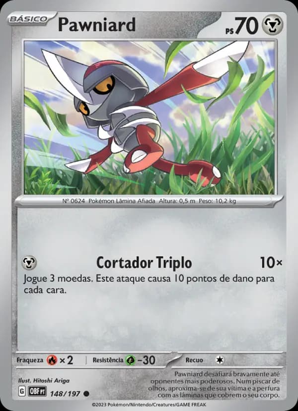 Pawniard, carta 148 de Obsidiana em Chamas