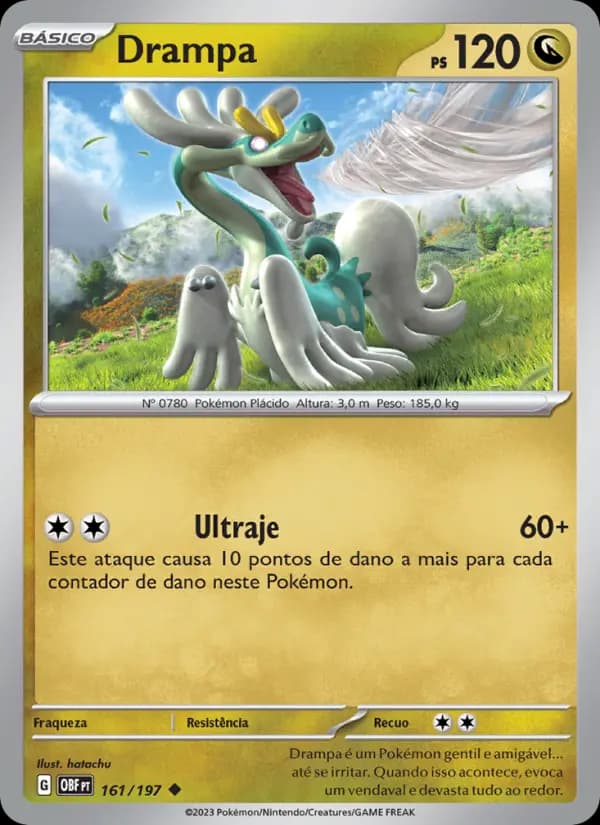 Drampa, carta 161 de Obsidiana em Chamas