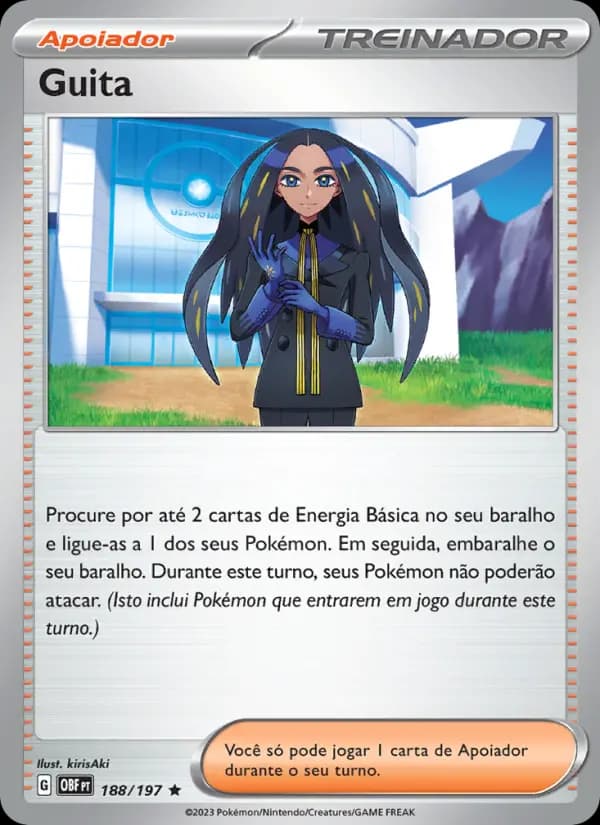 Guita, carta 188 de Obsidiana em Chamas
