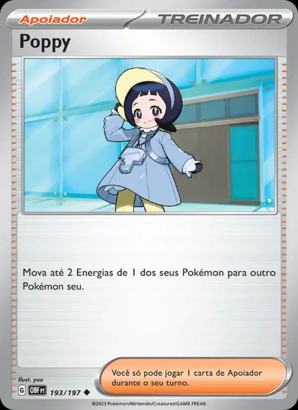Poppy, carta 193 de Obsidiana em Chamas