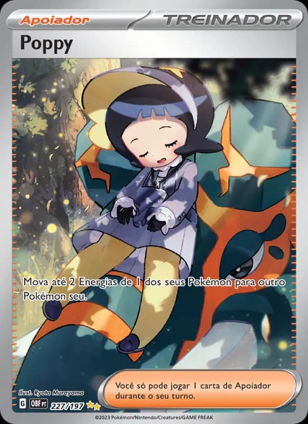 Poppy, carta 227 de Obsidiana em Chamas
