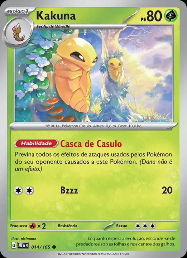 Kakuna, carta 014 de 151