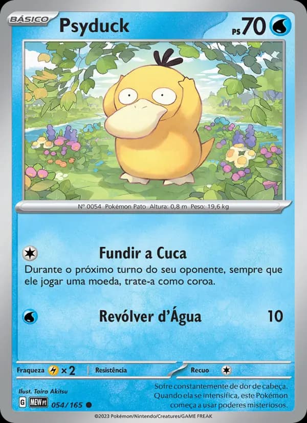 Psyduck, carta 054 de 151