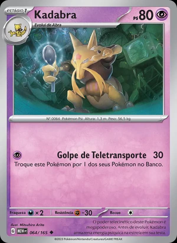 Kadabra, carta 064 de 151