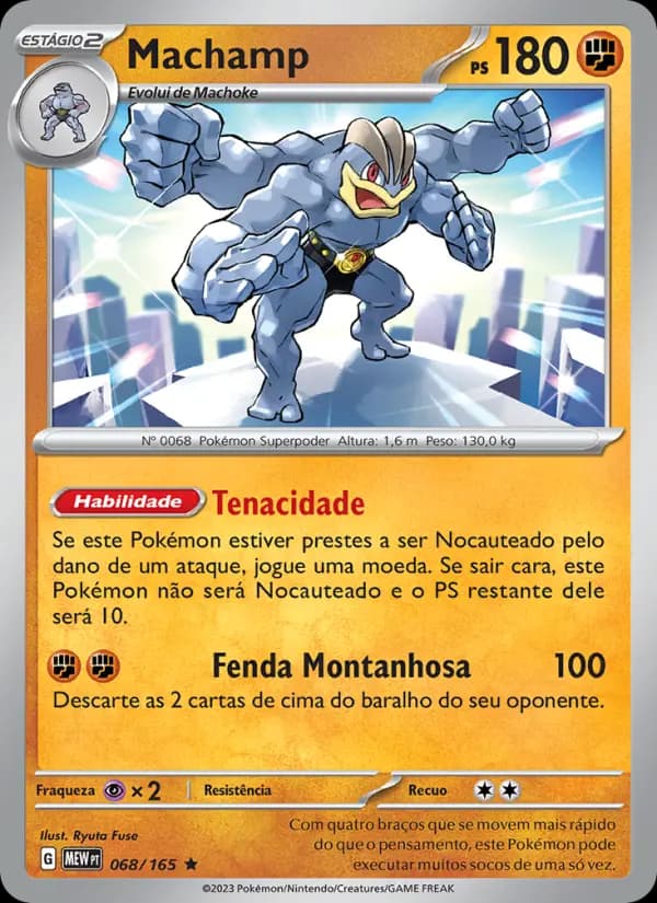 Machamp, carta 068 de 151