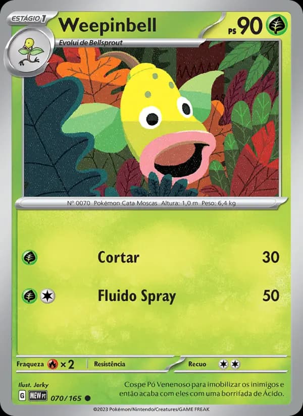 Weepinbell, carta 070 de 151