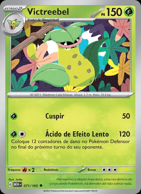 Victreebel, carta 071 de 151