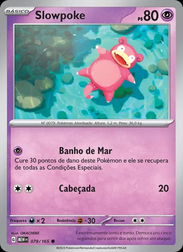 Slowpoke, carta 079 de 151
