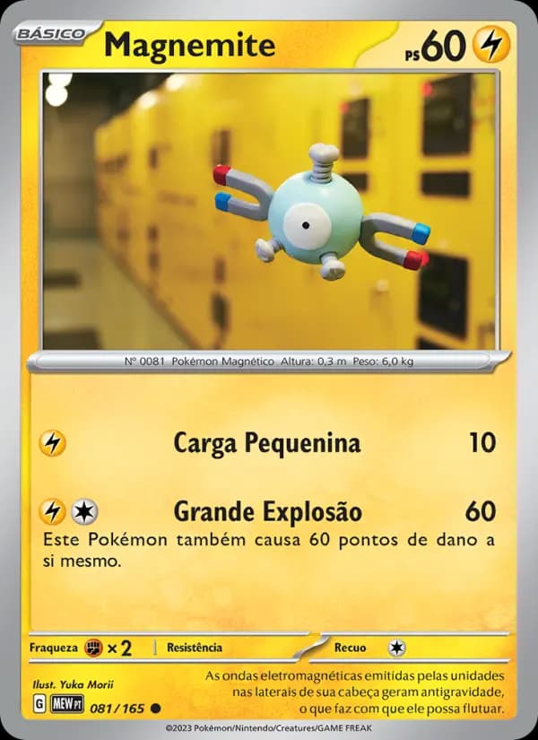 Magnemite, carta 081 de 151