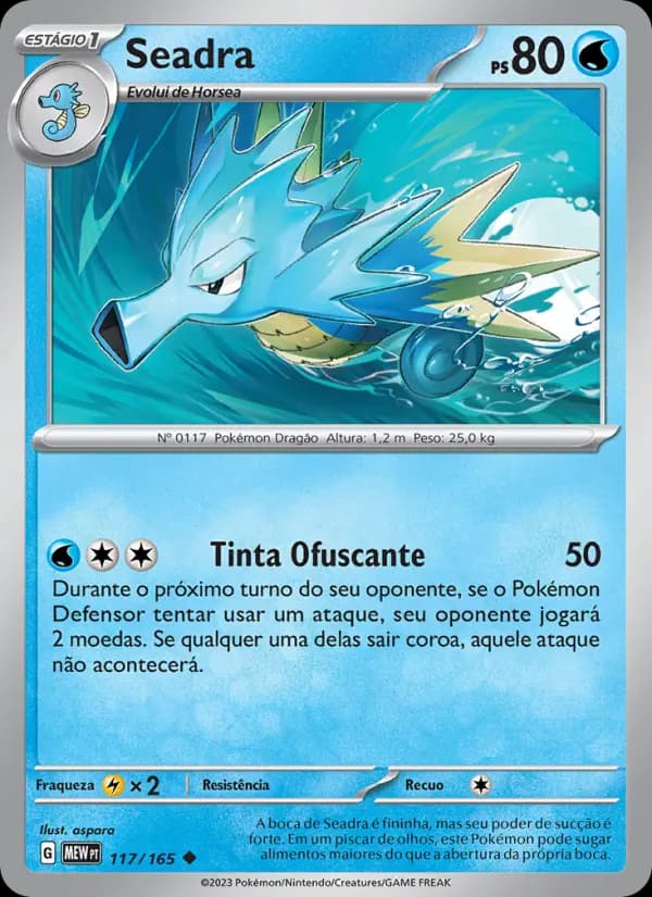 Seadra, carta 117 de 151