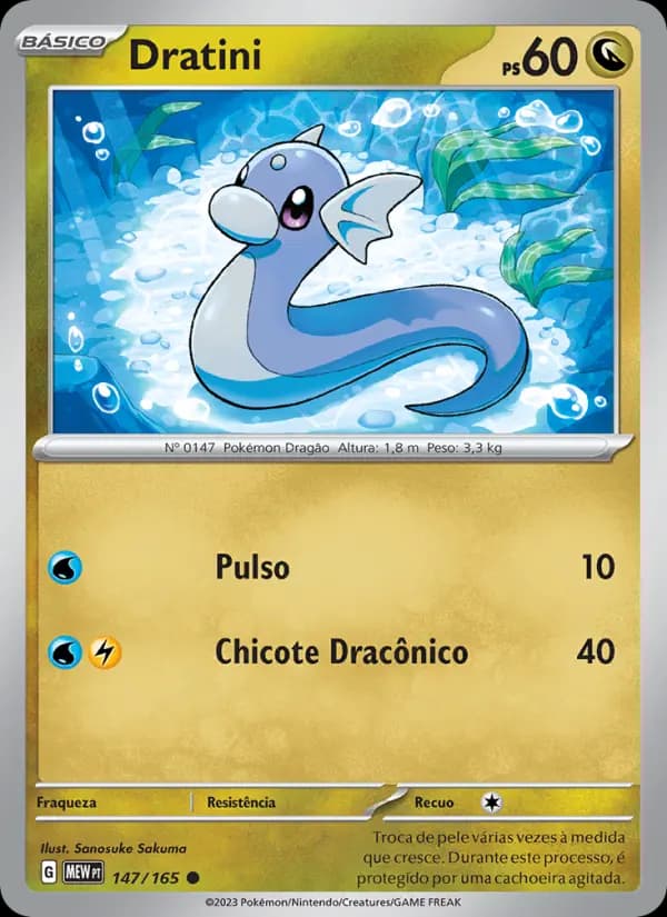 Dratini, carta 147 de 151