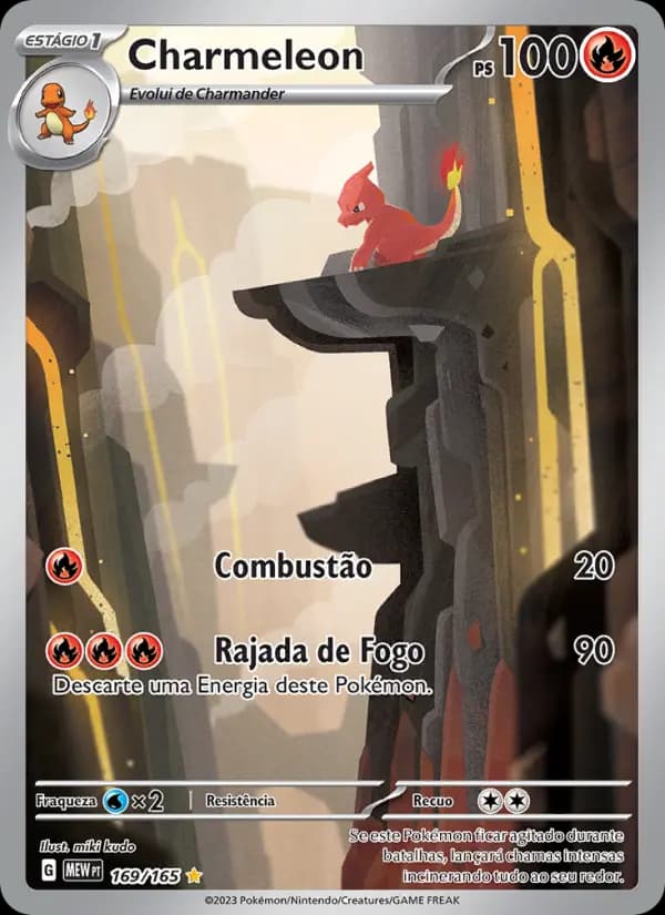 Charmeleon, carta 169 de 151
