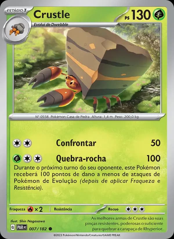 Crustle, carta 007 de Fenda Paradoxal