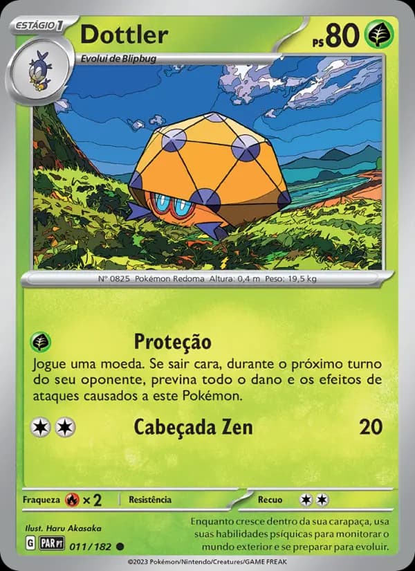 Dottler, carta 011 de Fenda Paradoxal
