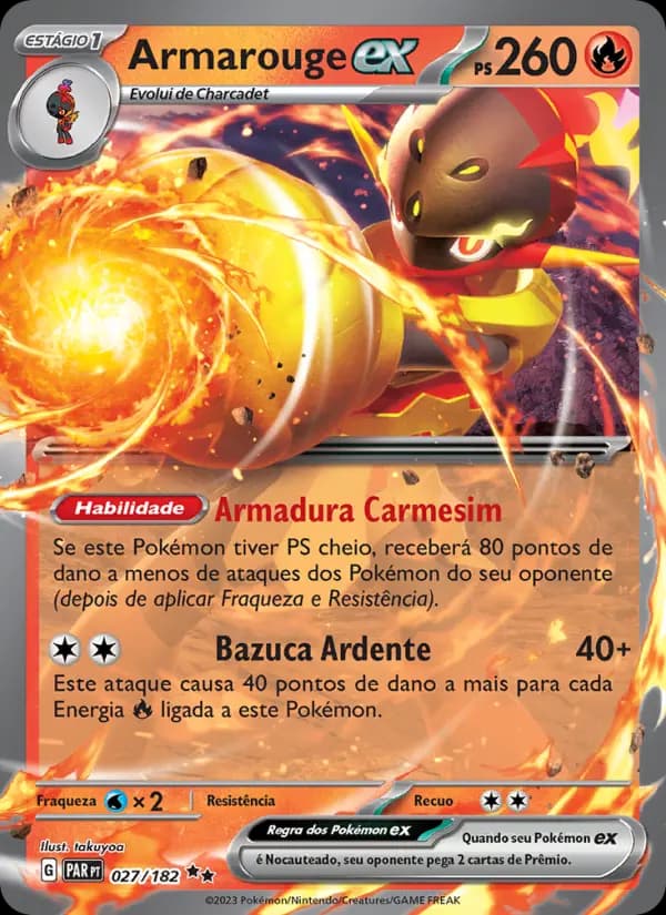 Armarouge ex, carta 027 de Fenda Paradoxal