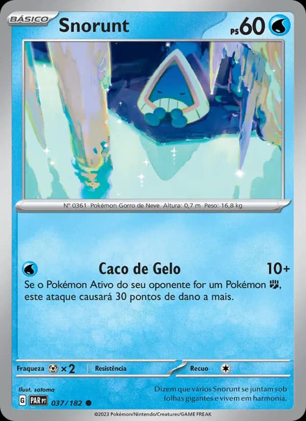 Snorunt, carta 037 de Fenda Paradoxal