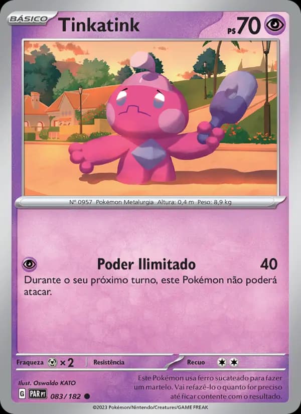 Tinkatink, carta 083 de Fenda Paradoxal