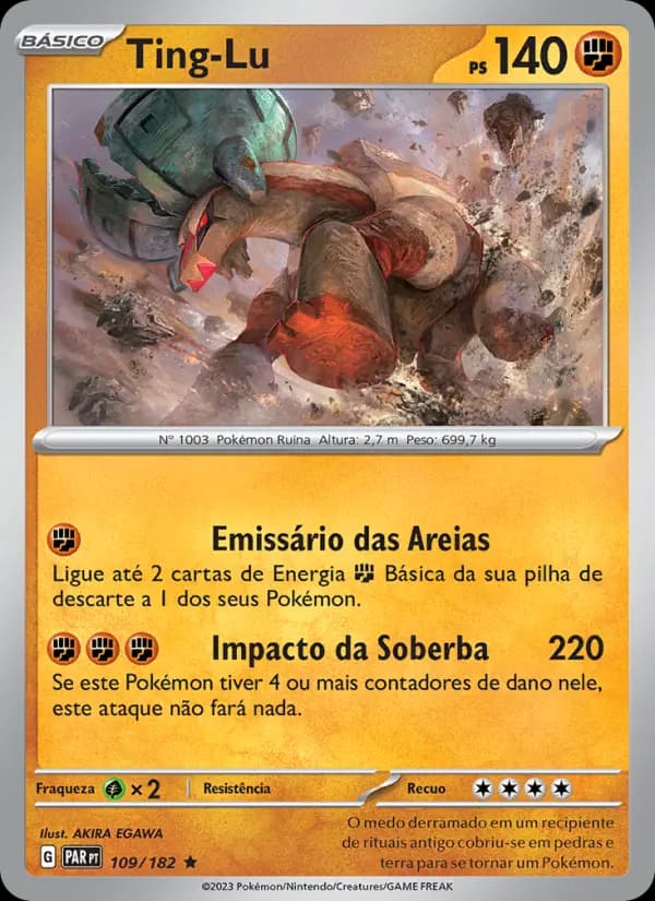 Ting-Lu, carta 109 de Fenda Paradoxal