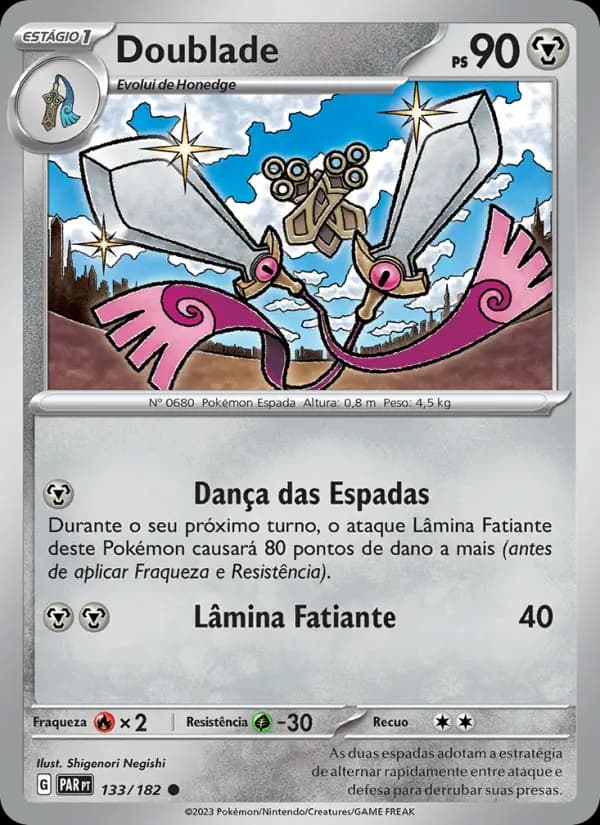 Doublade, carta 133 de Fenda Paradoxal