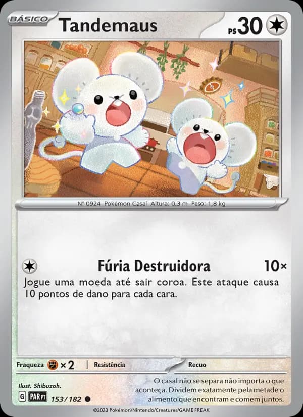 Tandemaus, carta 153 de Fenda Paradoxal
