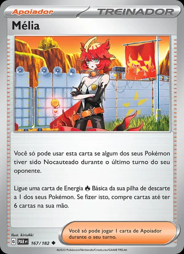 Mélia, carta 167 de Fenda Paradoxal