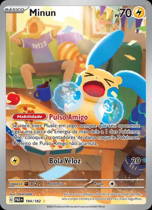 Minun, carta 194 de Fenda Paradoxal