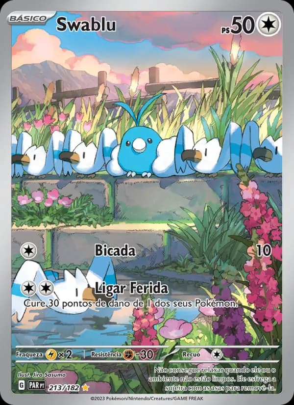 Swablu, carta 213 de Fenda Paradoxal