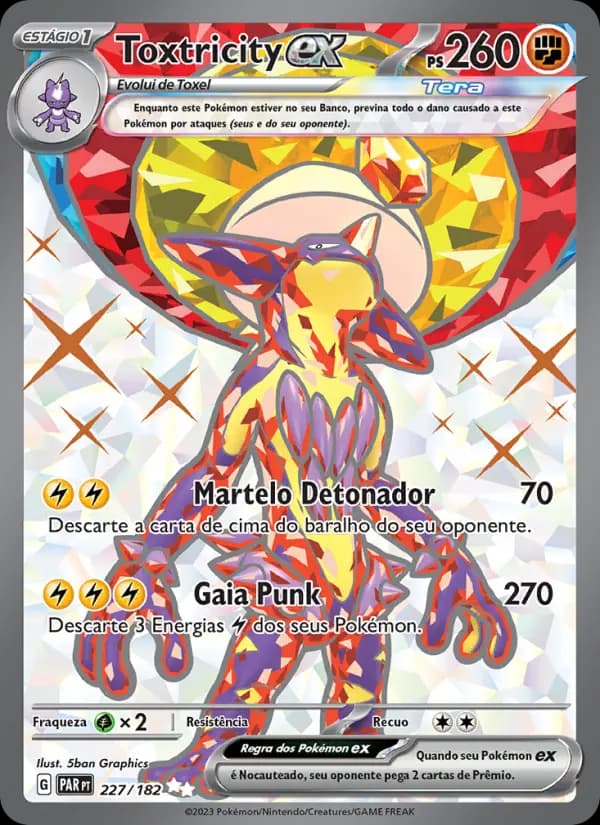 Toxtricity ex, carta 227 de Fenda Paradoxal