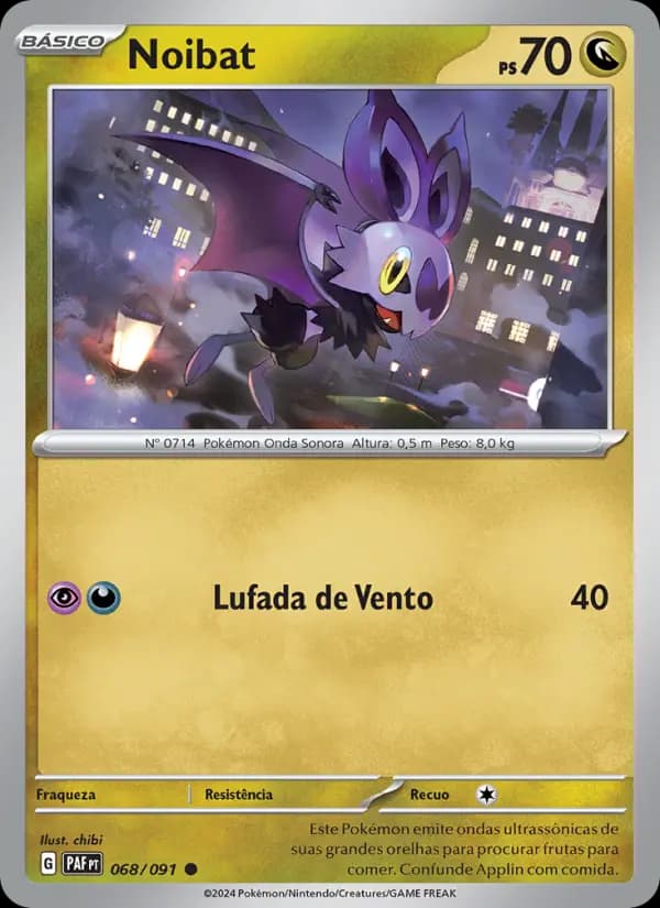 Noibat, carta 068 de Destinos de Paldea