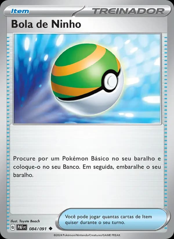 Bola de Ninho, carta 084 de Destinos de Paldea